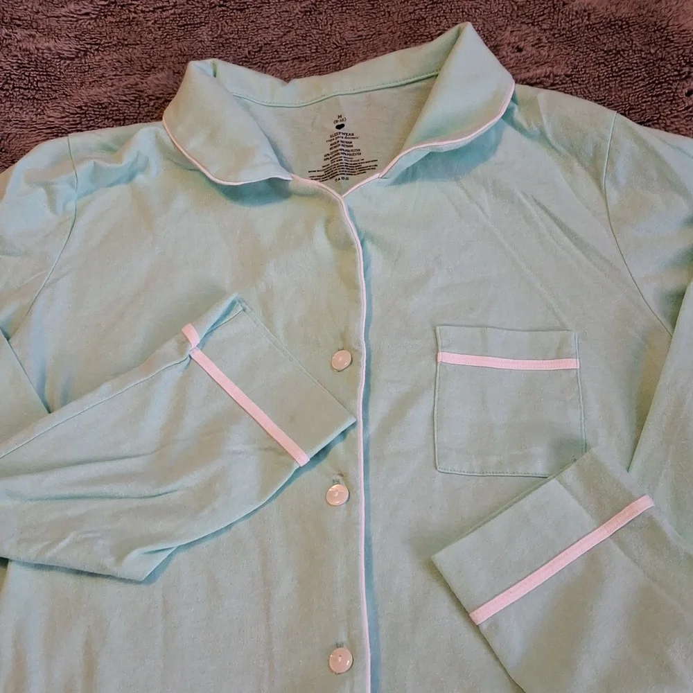 Mint Pajama Set - Picture 2 of 6